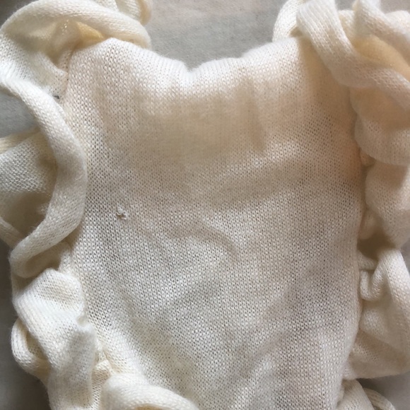 NWT Off White Ruffled Scarf by JCrew - Picture 5 of 5